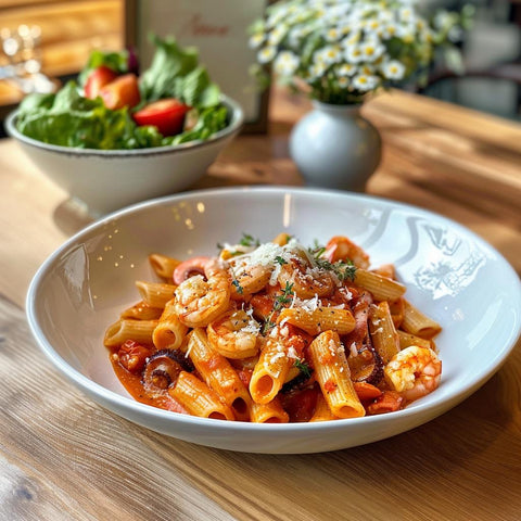 Mediterranean Seafood Pasta, 12 oz