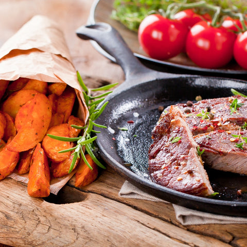 Beef Brisket with BBQ Sauce, Charro Beans & Sweet Potato, 12 oz