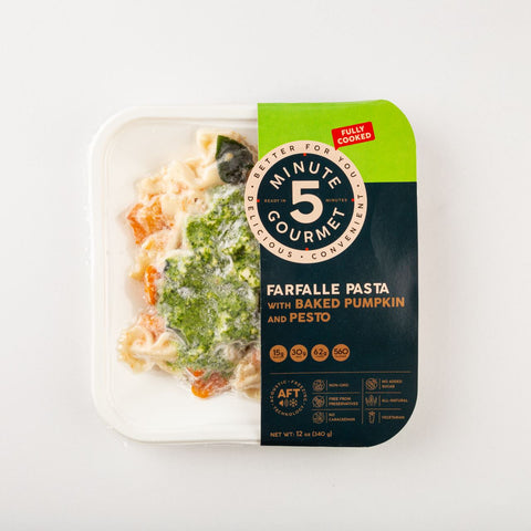 Farfalle Pasta with Baked Pumpkin and Pesto, 12 oz