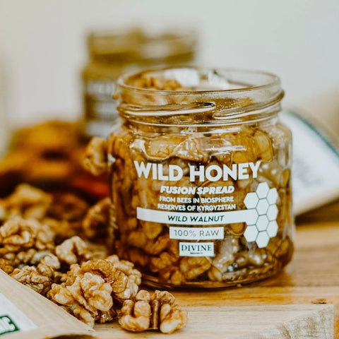 Wild Honey with Wild Walnuts, 8oz