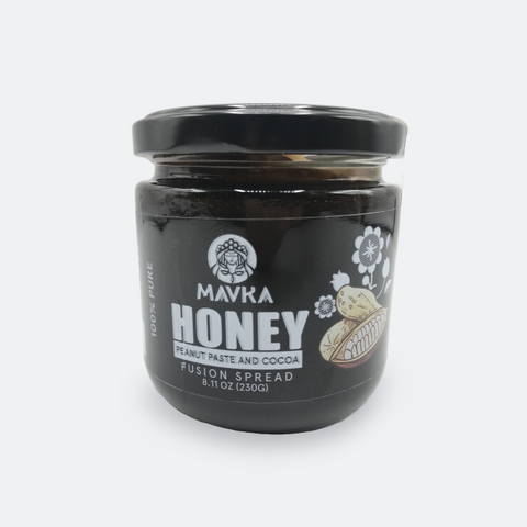 Honey Fusion Spread Peanut paste and Cocoa, 8.11 oz