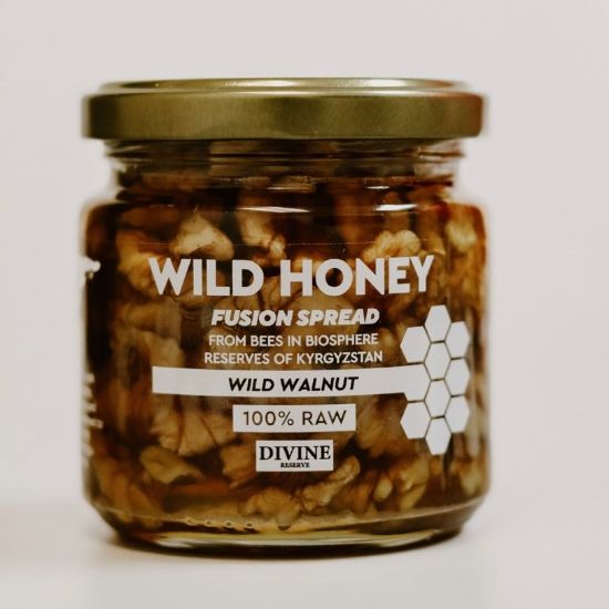 Picture of Wild Honey with Wild Walnuts, 8oz