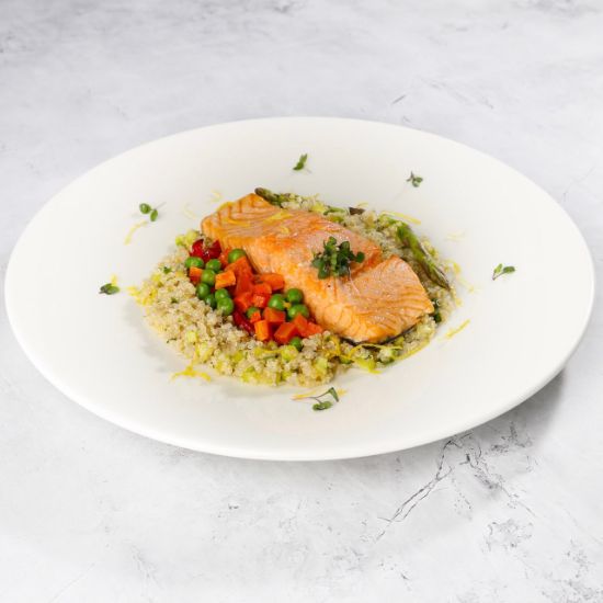 Picture of Salmon with Quinoa and Vegetables, 11.5 oz
