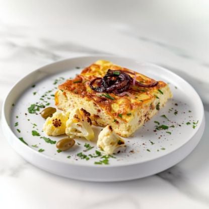 Picture of Vegetable Frittata with Caramelized Onions, 12 oz