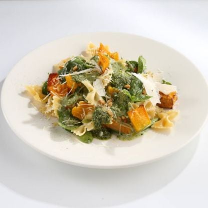 Picture of Farfalle Pasta with Baked Pumpkin and Pesto, 12 oz